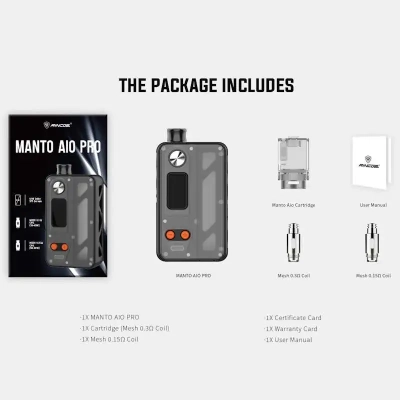 Rincoe Manto Aio Pro 80W (Black)